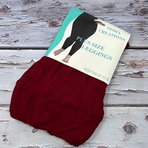 ✨New Woman’s Plus Size Leggings Super Soft W/Stretch Lightweight Sz 12-22